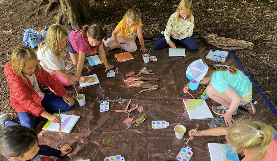 Image of Summer Camp 2024- July 15-19 - Art and Nature Camp in Mountain Lake Park 