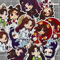 Image 1 of MXTX Animal Chibi Stickers
