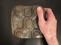Image 2 of Bronze Door Handle with Contoured Design (Reserved)
