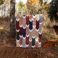 Image 1 of Forest Friends throw quilt