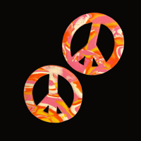 groovy peace signs