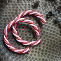 Image 2 of twisty peppermint hoops