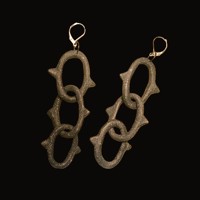 Image 1 of spiked sparkly chains