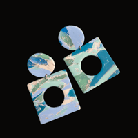 Image 1 of sea glass squares