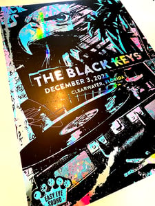Image of The Black Keys Eagle Rainbow Foil Clearwater FL