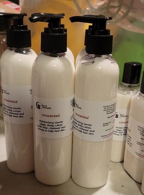 Image of Natural Lotion for Helping Skin Heal - For Eczema and Psoriasis