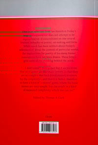 Image 5 of Ian Hamilton Finlay - A Model of Order - selected letters - on poetry and making