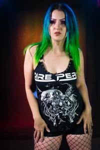 Image 1 of Multisize (Small-Large) Dire Peril Tank Tops