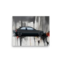 HONDA CIVIC EK9 PRINT (BLACK)