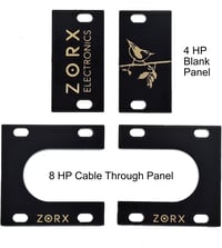 Image 4 of Zorx 1U Through for Easy Access to CV ins for Moog Matriarch, Pedals 