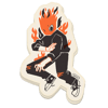 Aries Flame Sticker