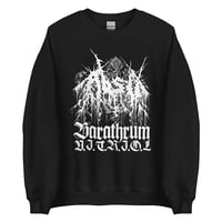 Image 1 of ABSU - BARATHRUM V.I.T.R.I.O.L. WHITE - SWEATSHIRT (BLACK, DARK HEATHER, RED)