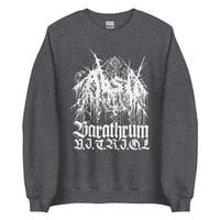 Image 3 of ABSU - BARATHRUM V.I.T.R.I.O.L. WHITE - SWEATSHIRT (BLACK, DARK HEATHER, RED)
