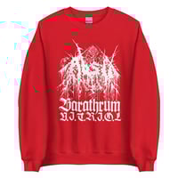 Image 4 of ABSU - BARATHRUM V.I.T.R.I.O.L. WHITE - SWEATSHIRT (BLACK, DARK HEATHER, RED)