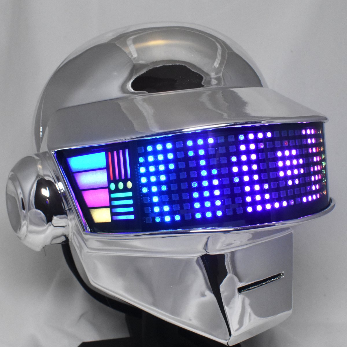 【オープニング大セール】 Punk Daft RGB Helmet AlexPLusLEDs / Thomas - Era Discovery コスプレ衣装