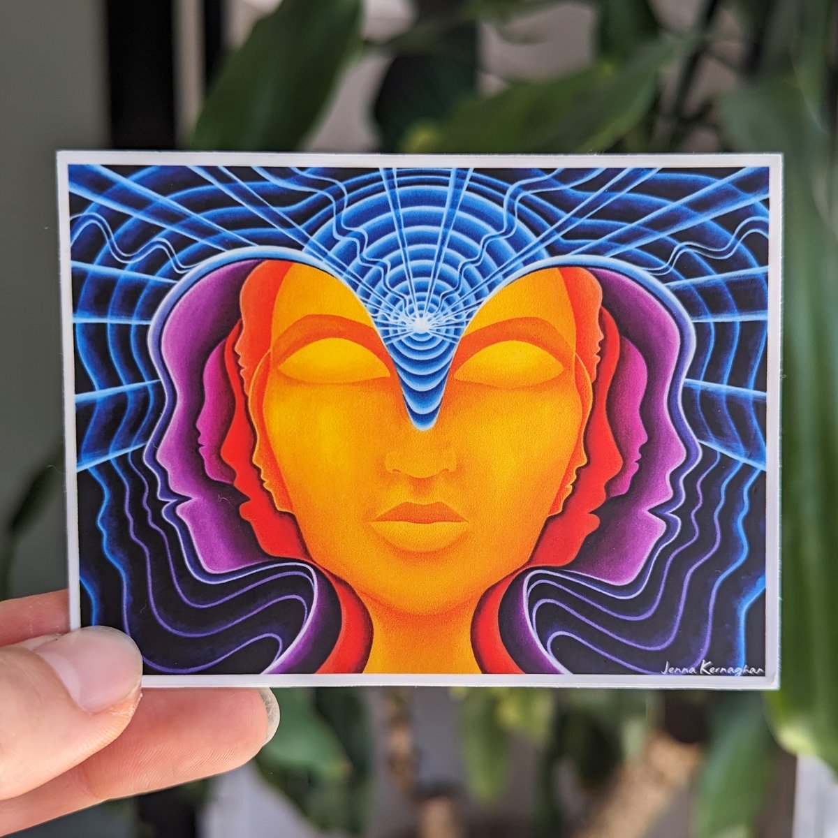 Image of 'Many Facets of the Self' Sticker