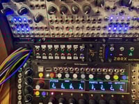 Image 1 of Zorx 1U Through for Easy Access to CV ins for Moog Matriarch, Pedals