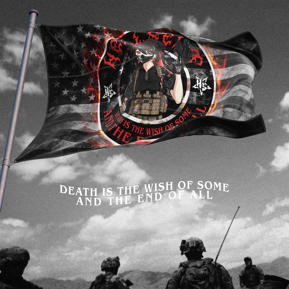 Image of Hellsent War Flag V2