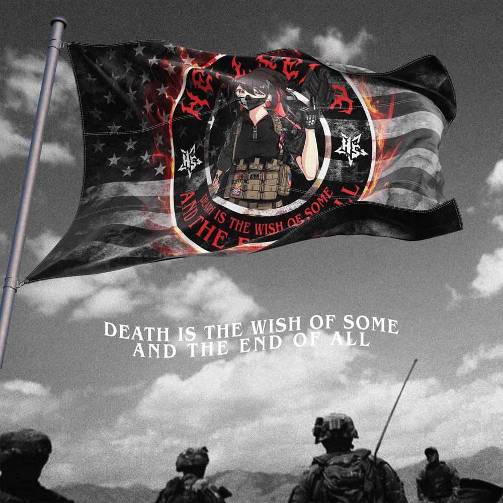 Image of Hellsent Wartime Flag (V2)