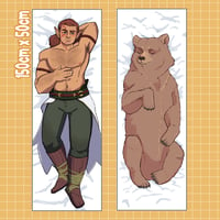 Image 2 of Halsin Dakimakura Body Pillow  [BG3]