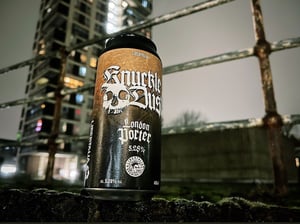 Image of 12 x Knuckledust / Libertalia Collaberation London Porter 12 Pack ***over 18 only***