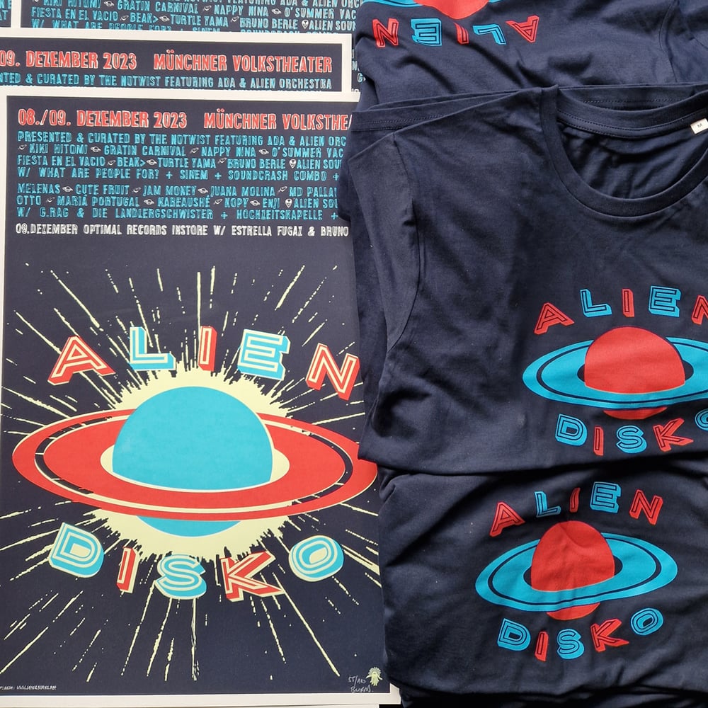 ALIEN DISKO FESTIVAL 2023 <br>GIGPOSTER