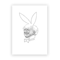 PREZ ORIGINAL PEN DRAWING
