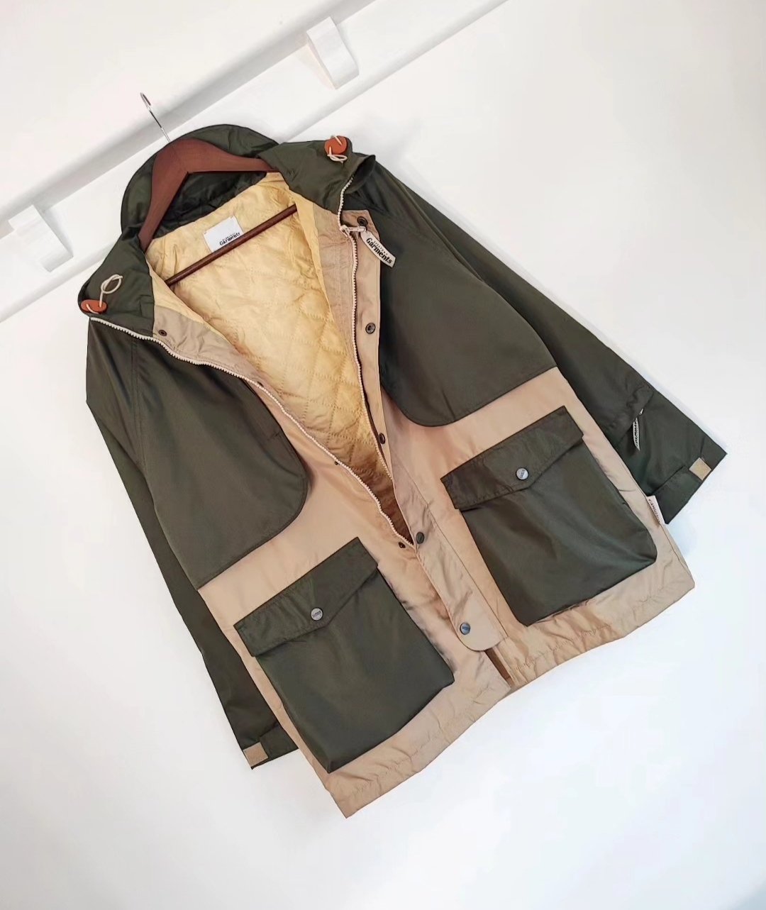 Image of  Two Tone "Baglan" parka