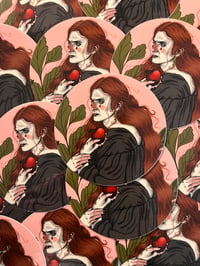 Pre-Raphaelite Crowley Sticker 