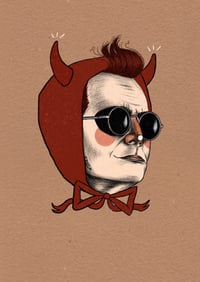 Devil Crowley Mini Print