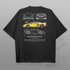 Cars and Clo - Regular Fit Black - Lamborghini Aventador SVJ Blueprint T-Shirt