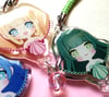 ✦ Mermaid Melody: Pichi Pichi Pitch Glitter acrylic charms ✦