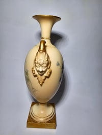 Image 3 of Royal Worcester Vase with Mask Boss Handles #2