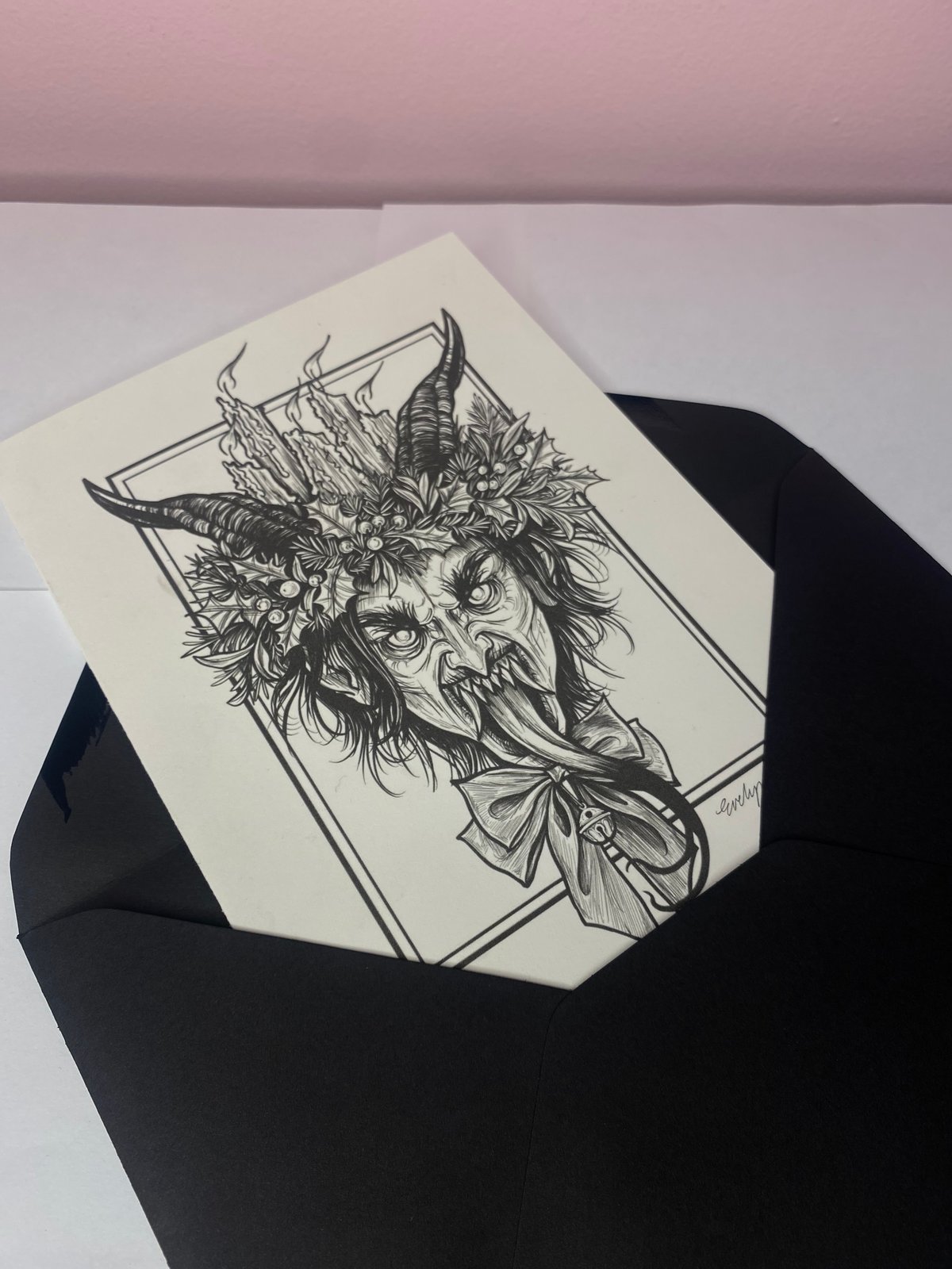 ‘MERRY KRAMPUS’ GREETING CARD