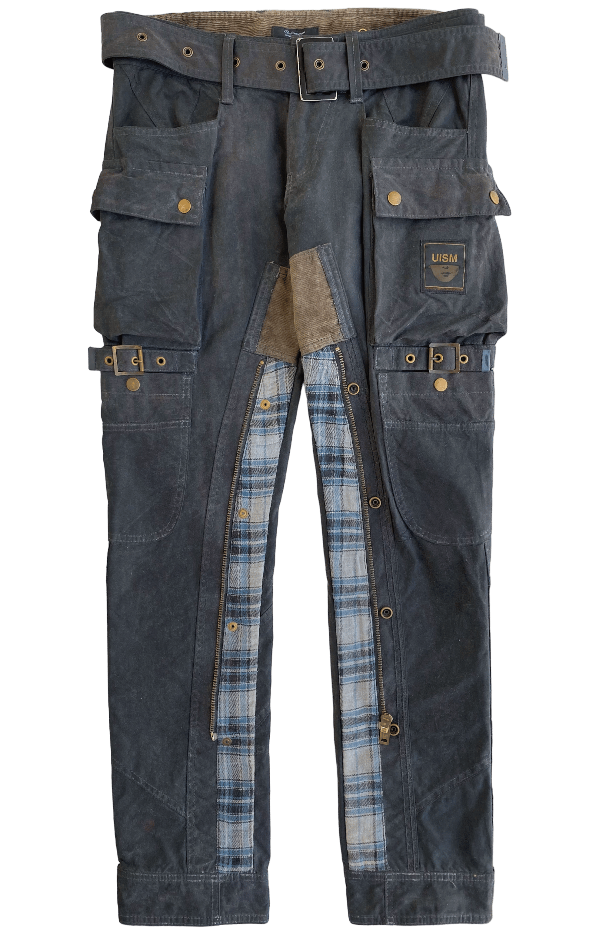 08 Undercover Waxed Oil Cargo Bondage Pants - 3 08 Undercover Waxed Oil Cargo Bondage Pants - 3