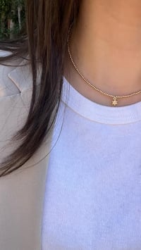 Image 4 of Gold Luna Choker