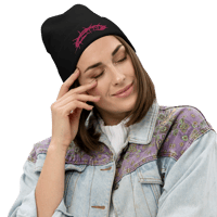 Image 5 of X KAOZ Crown X Beanie gestickt pink edition