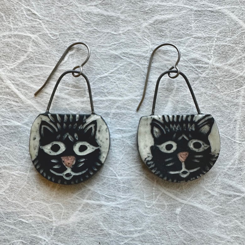 Image of Kitties Earrings