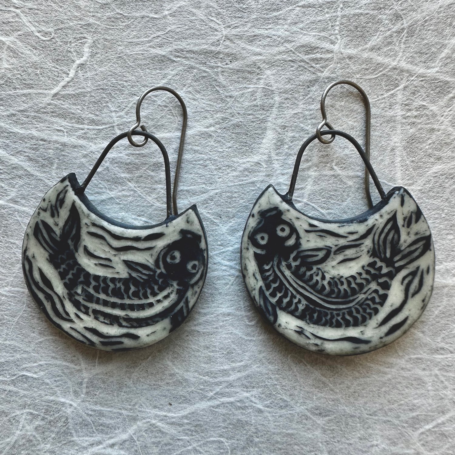 Image of Lucky Carp Earrings