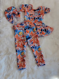 Image 3 of Blippi leggings and top outfit 