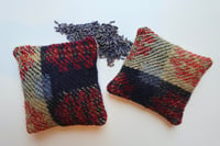 Image 3 of Set of 6 Woven Lavender Bags, Sustainable Handmade Stocking filler Gifts