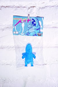 Image 1 of SCOLINA スコリナ - Clear blue resin toy