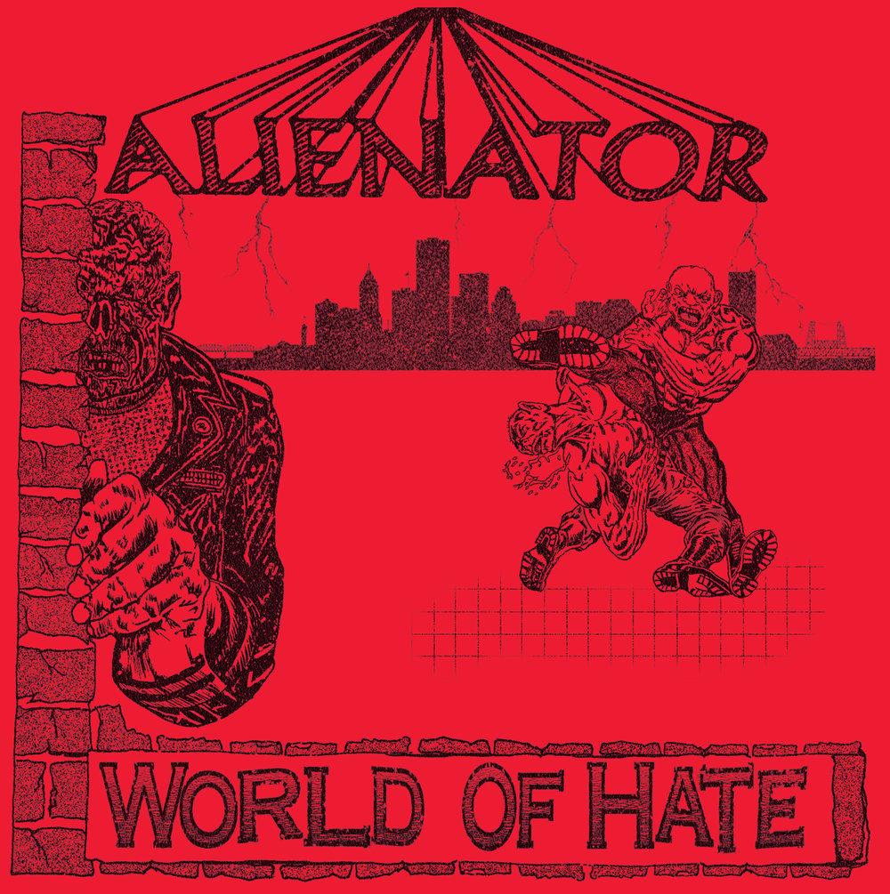 Alienator - World of Hate 7" 