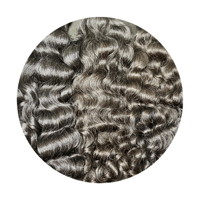 Image 3 of Wavy  Raw INDIAN Virgin hair wave bundle weft bundles extensions in Silver Spring, 