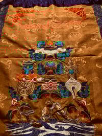 Image 1 of 8 auspicious symbols door hanging