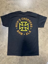 Image 1 of NICK'S CHOPPERS LOGO TEE