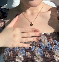 Image 1 of 虎眼石项链 tiger's eye neckalce