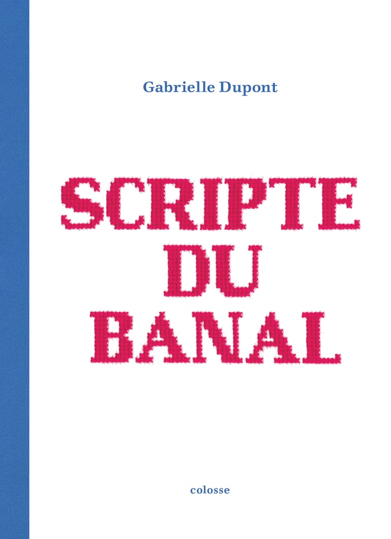 Image of Scripte du banal