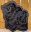 Skull and Snake