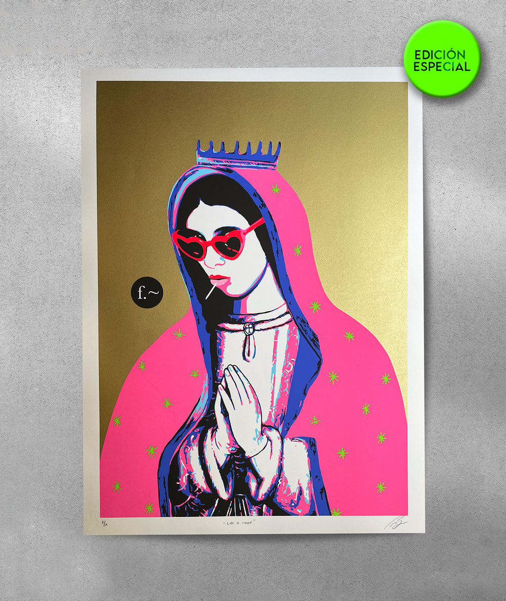 Image of "LIKE A VIRGEN" SCREEN PRINT / SERIGRAFÍA 